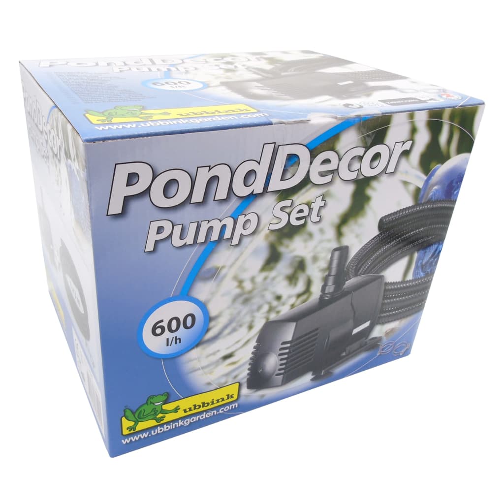 Ubbink ponddecor set 600 pomp (zwart)
