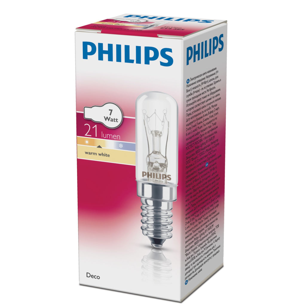 Philips buislamp helder e14 7w t17 philips 5122325