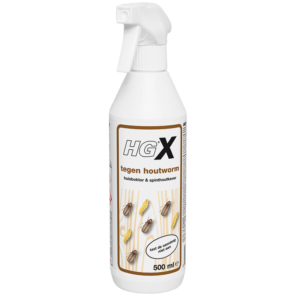Hg x tegen houtworm 500ml
