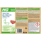 Hg eco toiletgel 500ml flacon