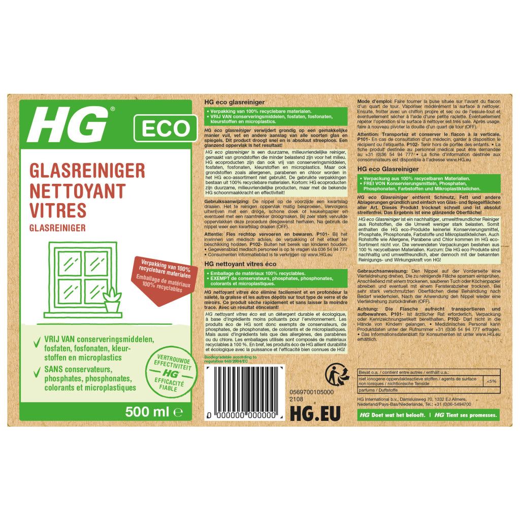 Hg eco glasreiniger
