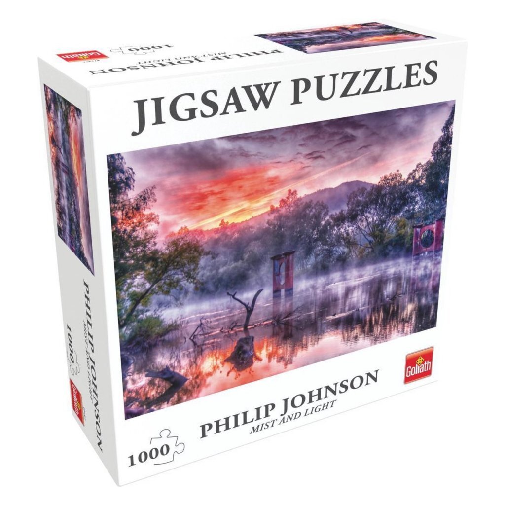 Goliath jigsaw puzzel mist light 1000 stukjes | 2 stuks
