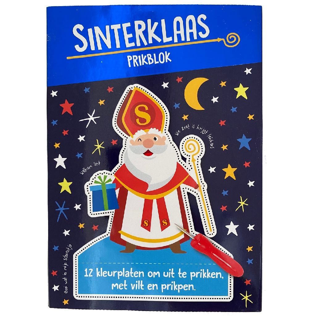 Sinterklaas - Sinterklaas prikblok