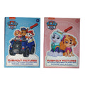 Prikblok paw patrol met 12 prikkaarten