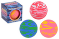 Johntoy marmer stuiter bal hol in doos 6cm - 3 assorti