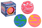 Johntoy marmer stuiter bal hol in doos 6cm - 3 assorti