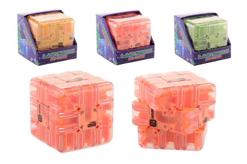 Johntoy luxe labyrinth puzzel kubus