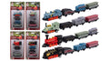 Johntoy diecast locomotief met drie wagons. 3+