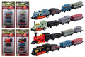 Johntoy locomotief speelset 4-delig op kaart die-cast 4 assorti