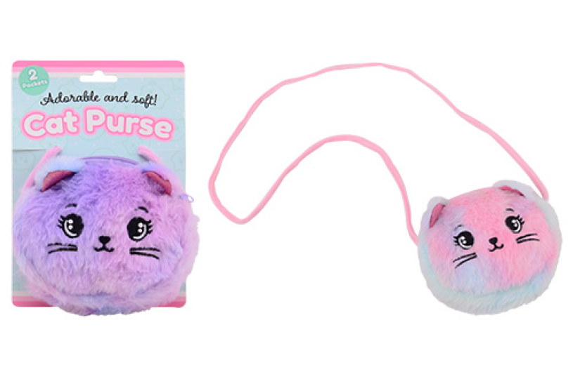 Johntoy schattig pluche tasje 3 assorti