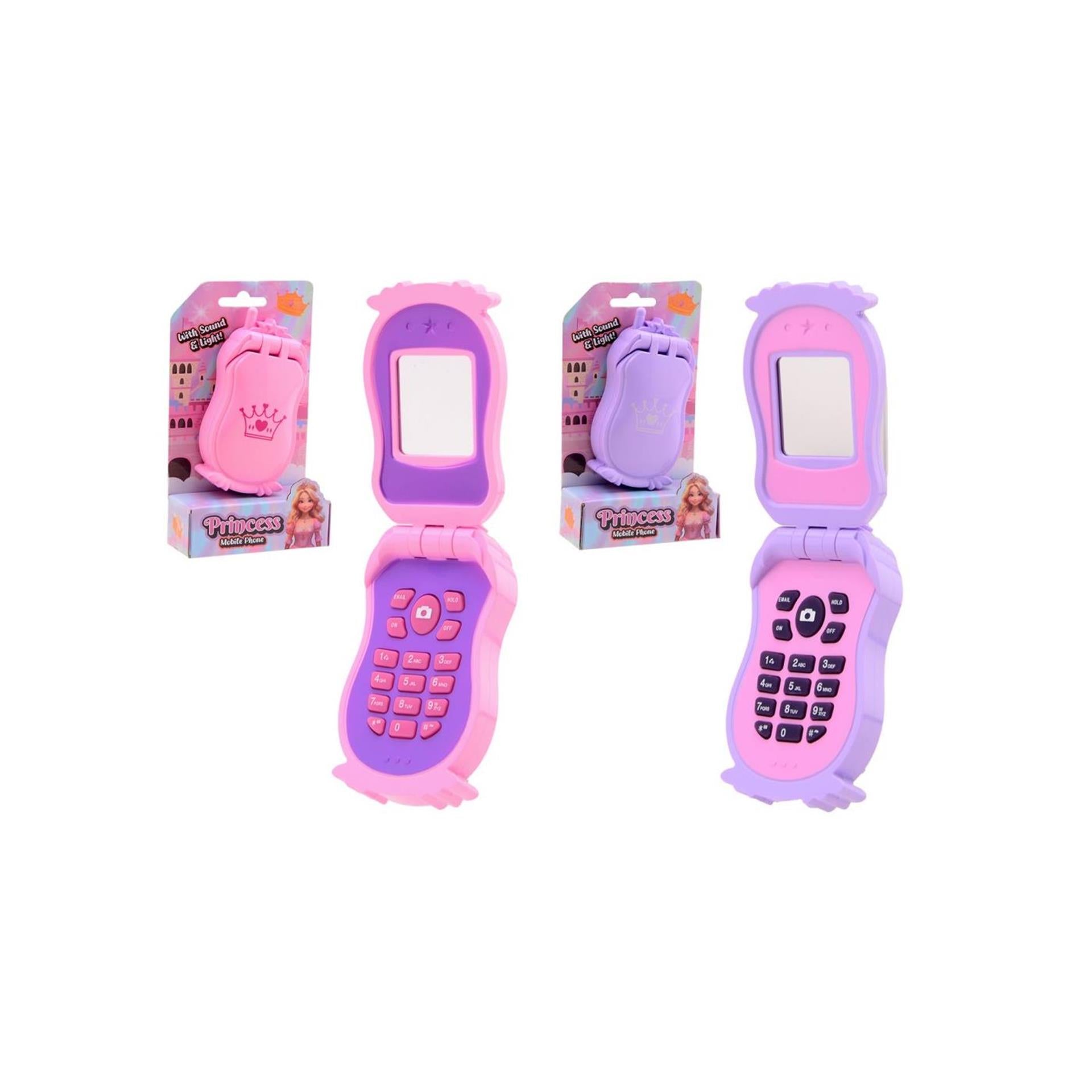 Johntoy princess telefoon op kaart
