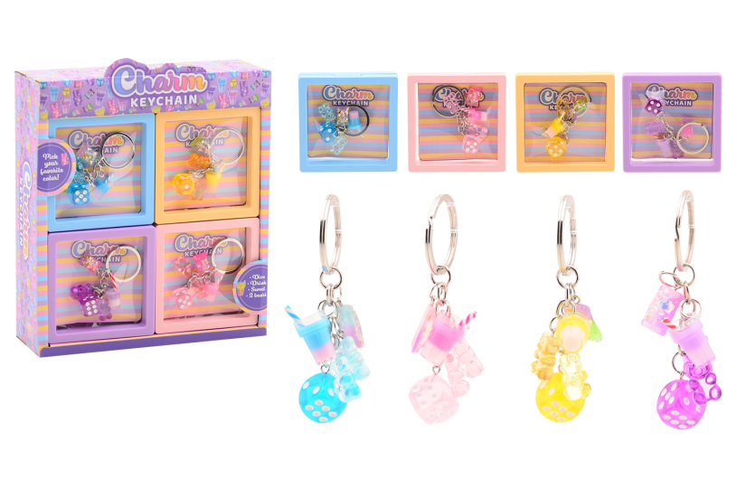 Johntoy fabulous mini charms sleutelhanger