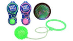 Johntoy outdoor: skip bal met licht. 2 ass. 3+ | 6 stuks