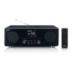 Lenco internet dab+ fm-radio met cd-speler en bluetooth® zwart - dir-260bk