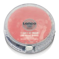 Lenco Lenco CD-012TR Portable CD Speler met Oplaadfunctie Transparant