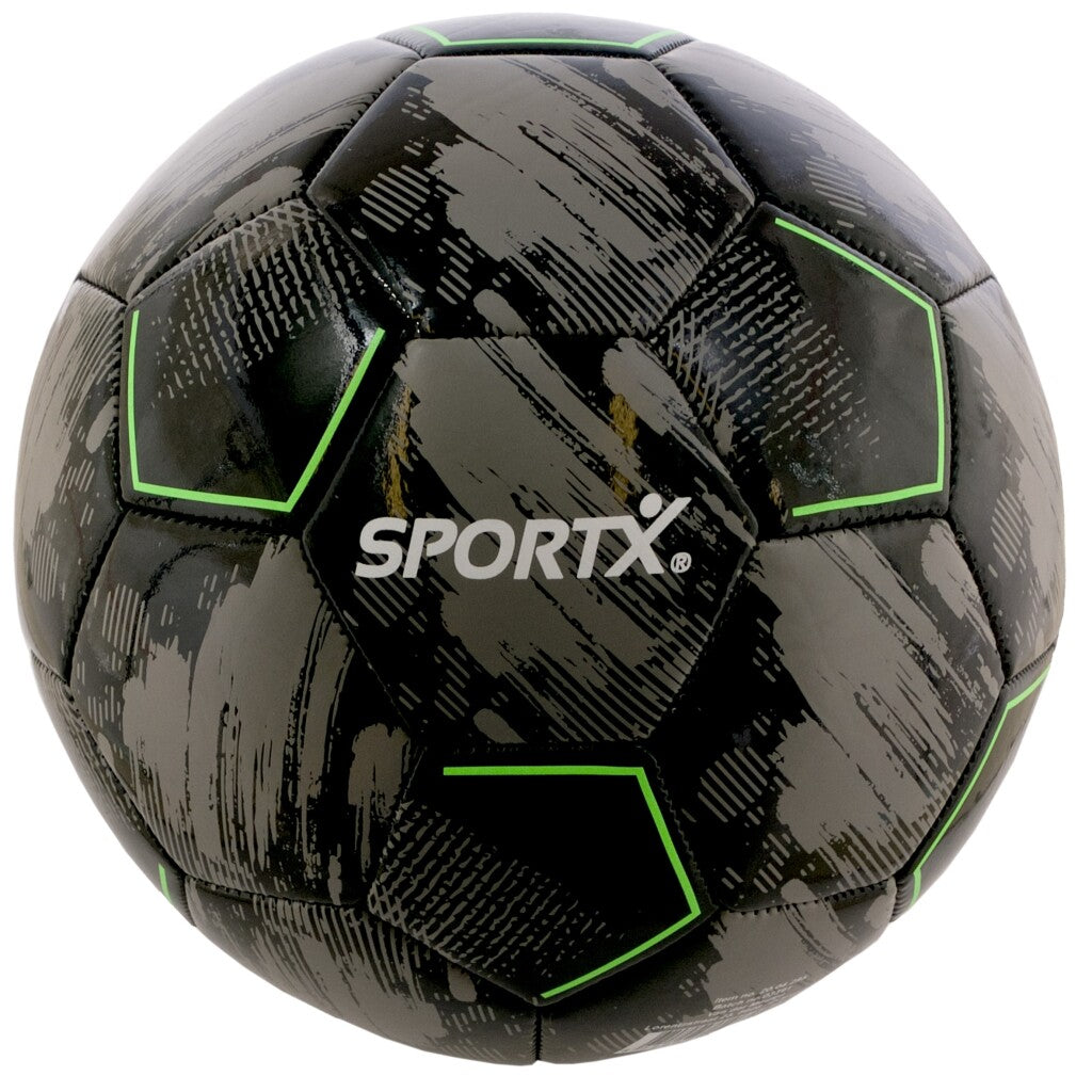 SportX - SportX voetbal grey black 330-350gr