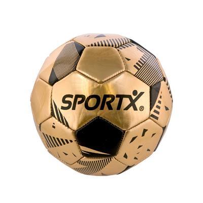 SportX - SportX mini voetbal gold metallic 2ass 160-180gr.