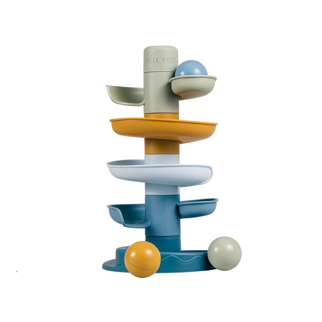 Rubo toys little dutch spiraaltoren blauw