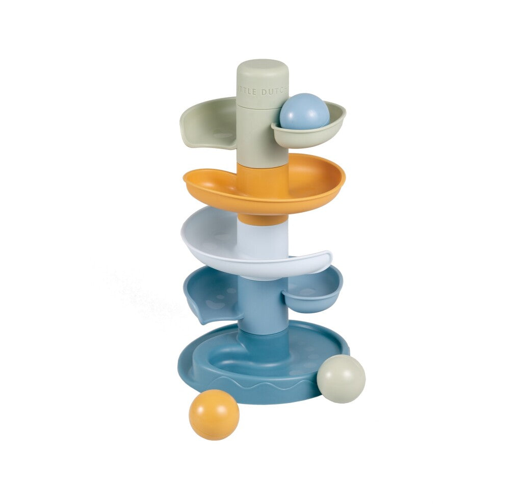 Rubo toys little dutch spiraaltoren blauw