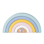 Rubo toys woezel en pip baby regenboog
