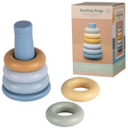 Rubo Toys - Rubo Toys Little dutch stapelringen blauw