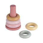 Rubo toys little dutch stapelringen roze