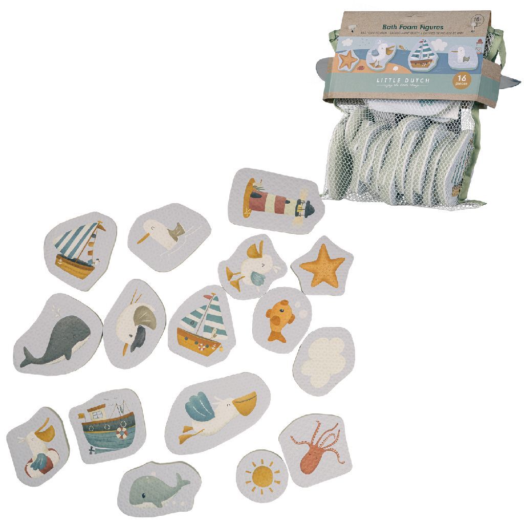Rubo toys little dutch bad foam figuren sailors bay