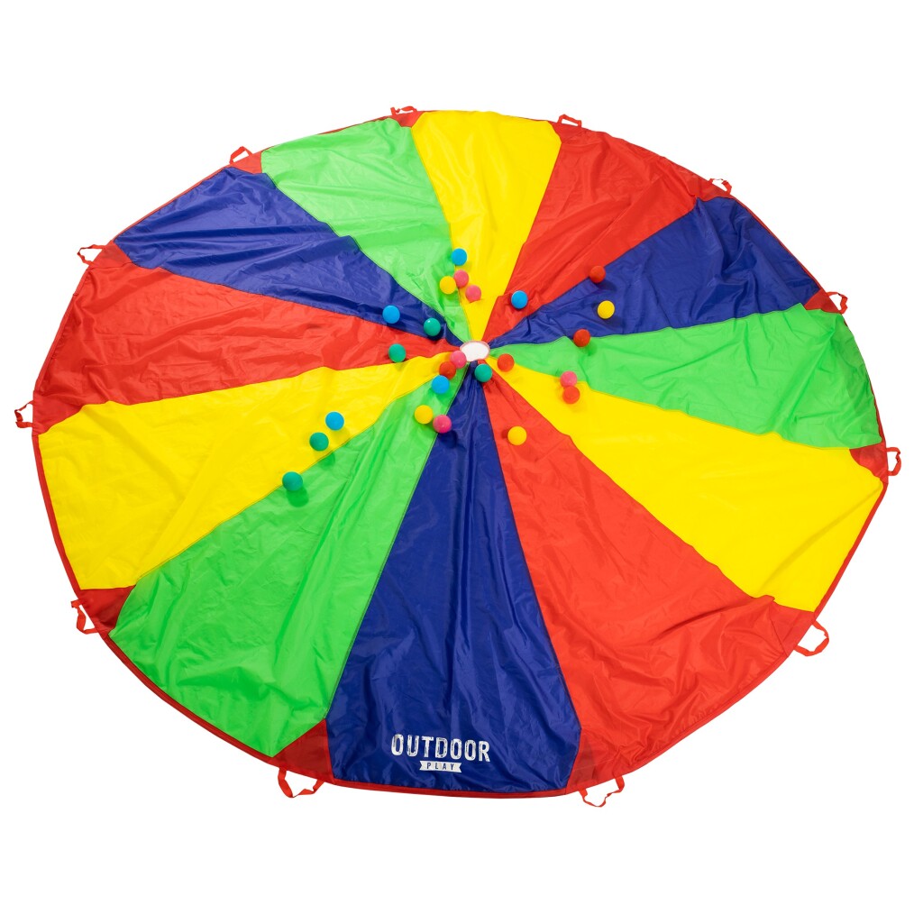 Outdoor Play - Outdoor parachutedoek met ballen