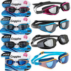 Sportx volwassenen zwembril 5 sterren assorti