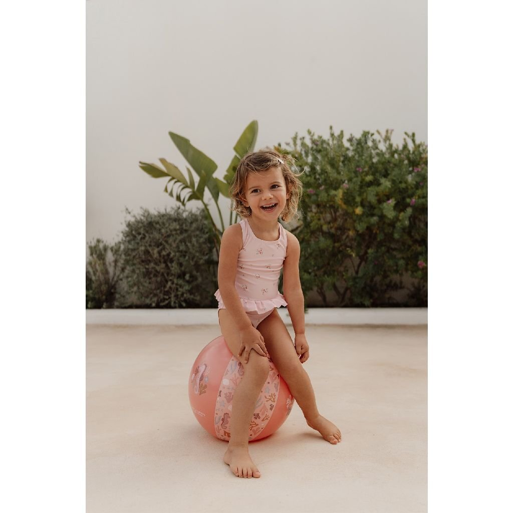 Little dutch strandbal ocean dreams roze 35 cm