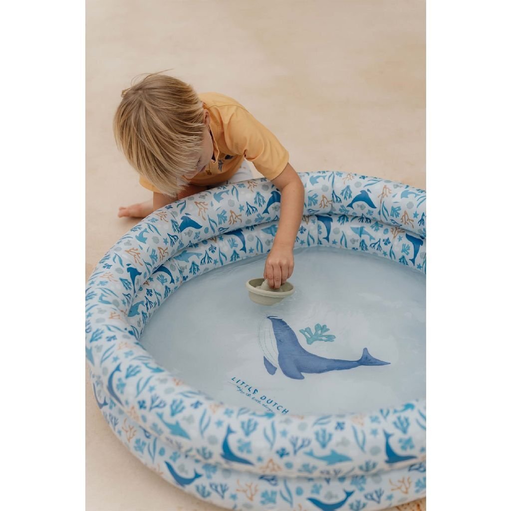 Little Dutch - Little Dutch ocean dreams zwembad blauw 80cm