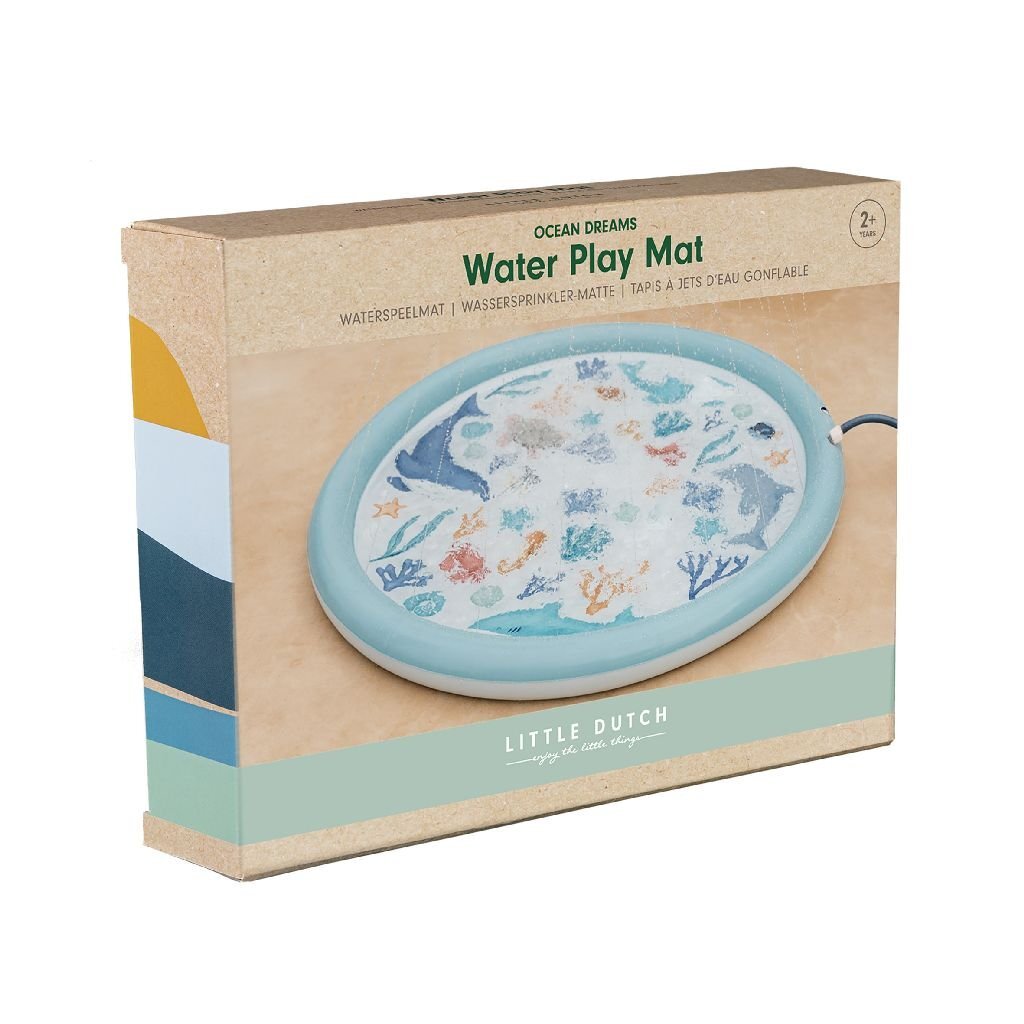 Little dutch sprinklermat ocean dreams blauw 150 cm