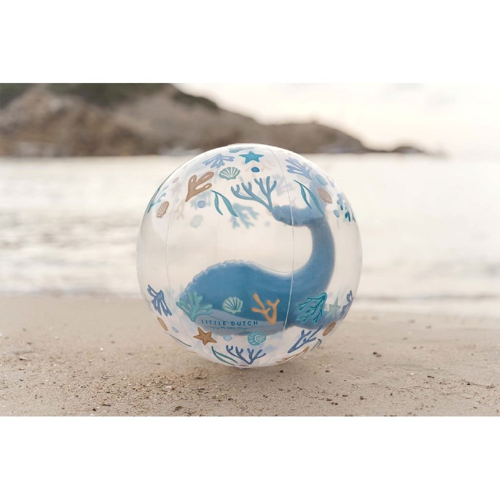 Little Dutch - Little Dutch ocean dreams 3d strandbal walvis 35 cm