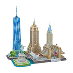 Cubic Fun - Cubic Fun city line 3d puzzel new york city 123 stukjes