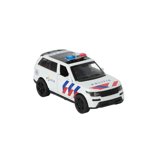 - 112 Pull-Back Politie SUV 1:36 + Licht en Geluid