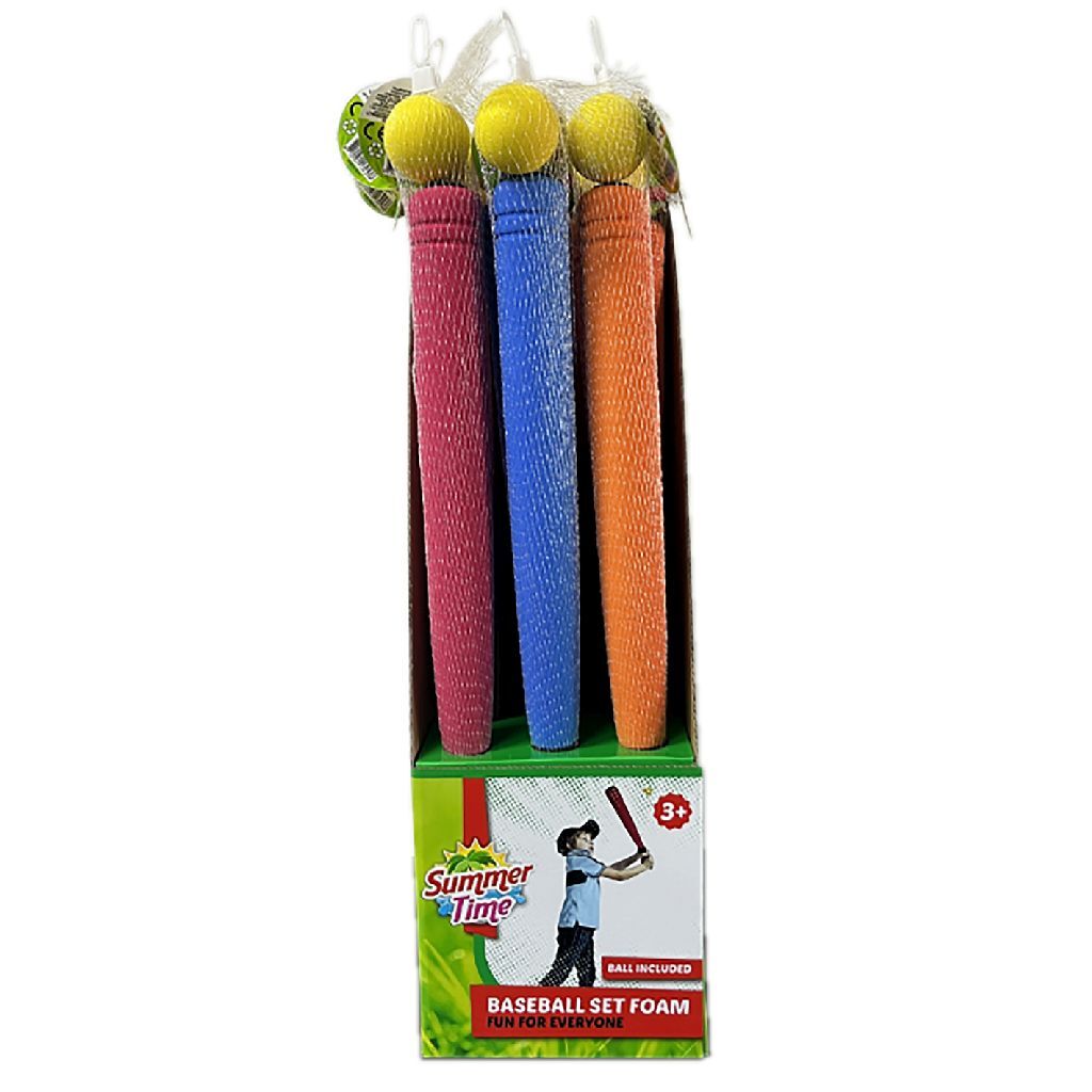 Summertime - Summertime foam honkbal set