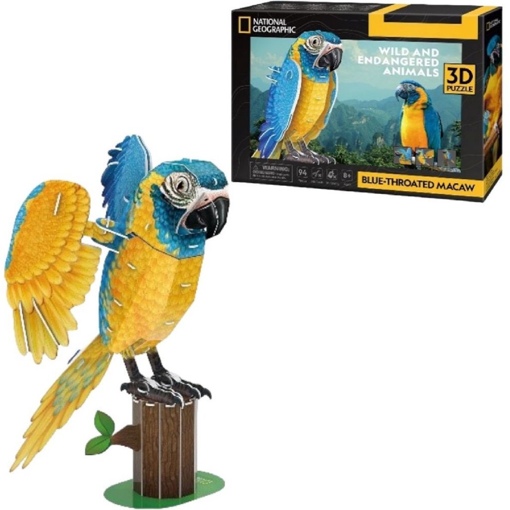 National Geographic - National Geographic 3d puzzel ara 94 stukjes