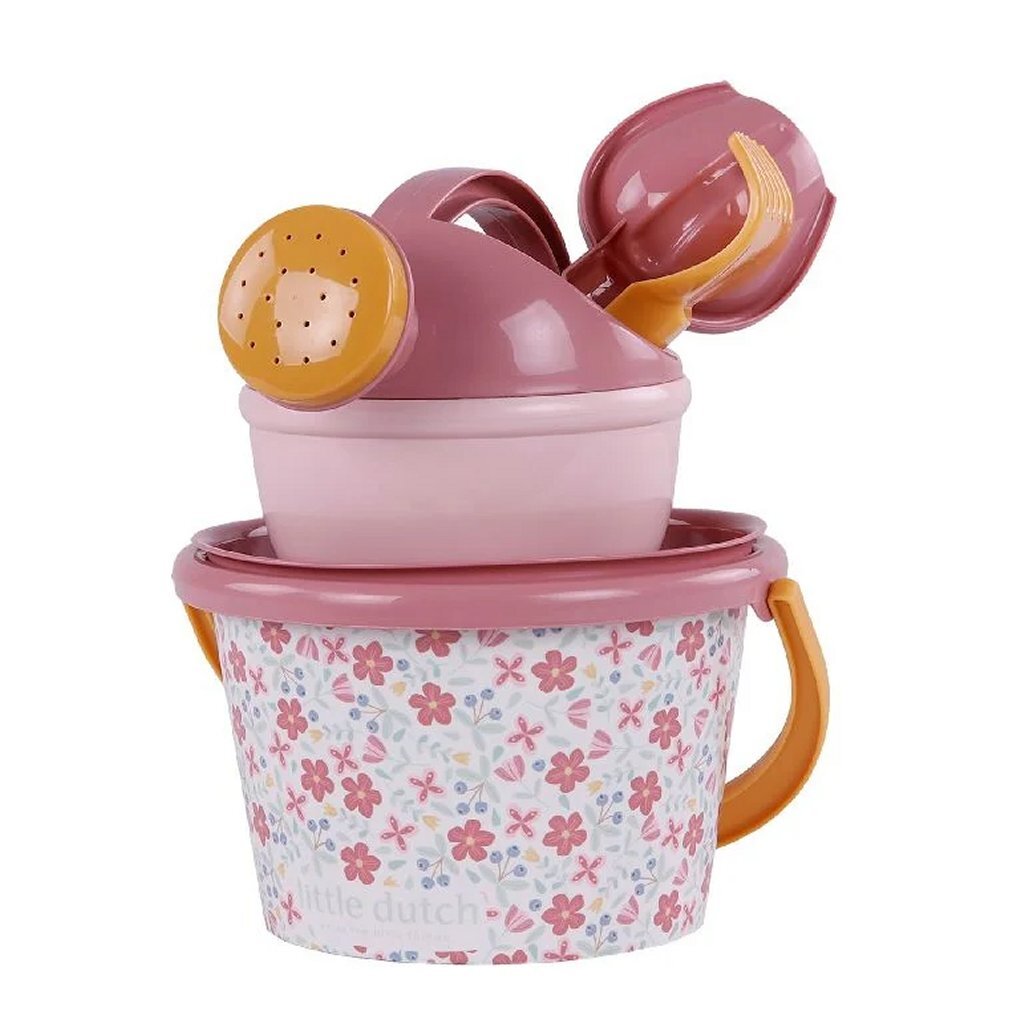 Little Dutch - Little Dutch pink flower strandset 5dlg.