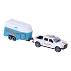 City - City car collection die-cast pick-up met paardentrailer 1:50