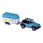 City - City car collection die-cast pick-up met paardentrailer 1:50