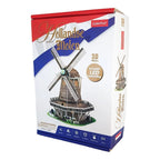 Cubic fun 3d puzzel molen led - 65st.