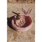 Little dutch dreamy mermaid zwembad met staart 80 cm roze