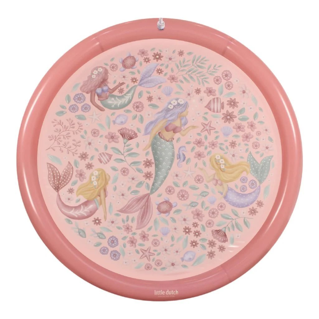 Little Dutch - Little Dutch dreamy mermaid sprinklermat 150 cm roze