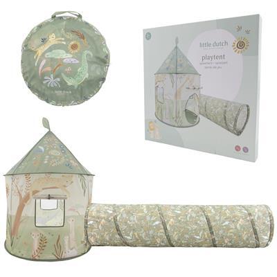 Rubo Toys - Rubo Toys little dutch safari tent met kruiptunnel