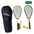 SportX - SportX speed badminton set limoengroen/zwart