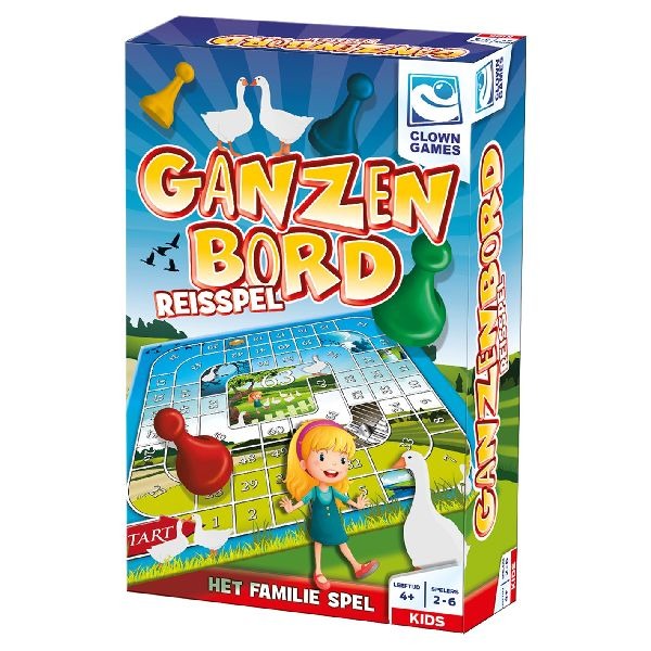 Van der meulen clown ganzenbord