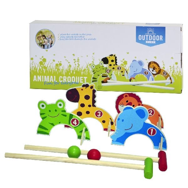 Outdoor Play - Outdoor dieren croquet set