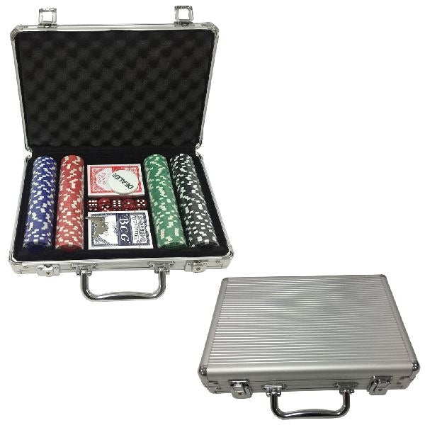 Clown Games - Poker set in aluminium koffer