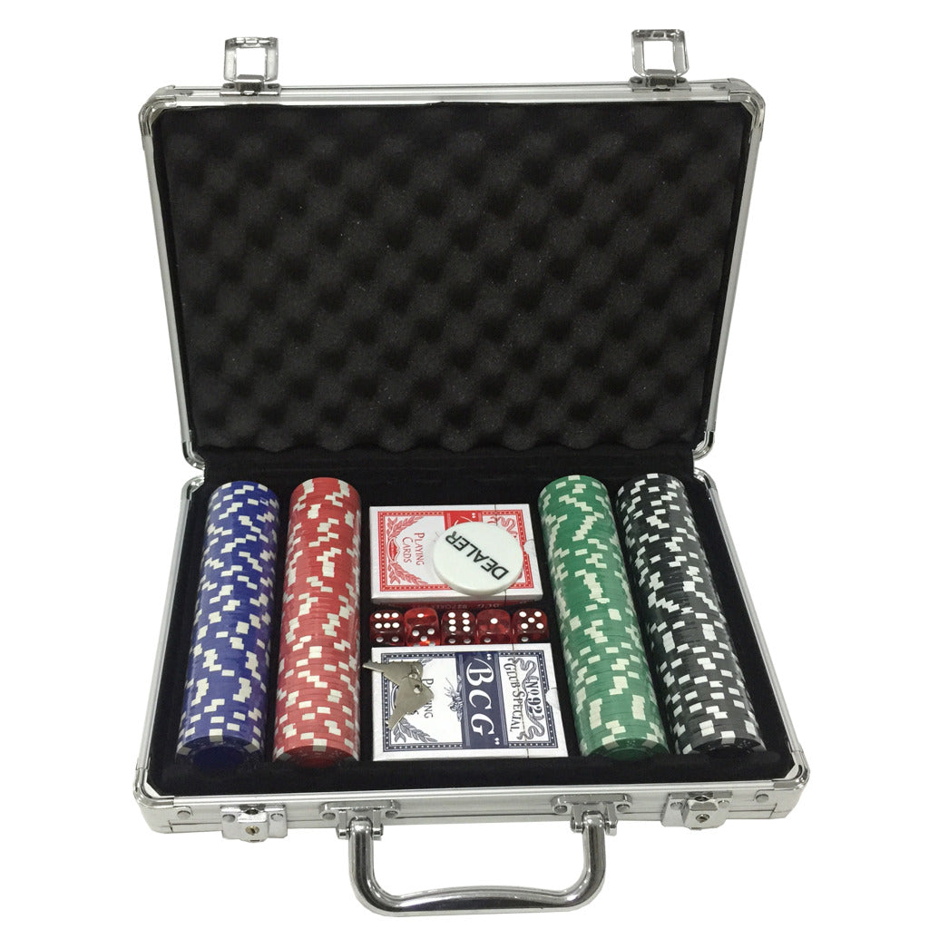 Clown Games - Poker set in aluminium koffer