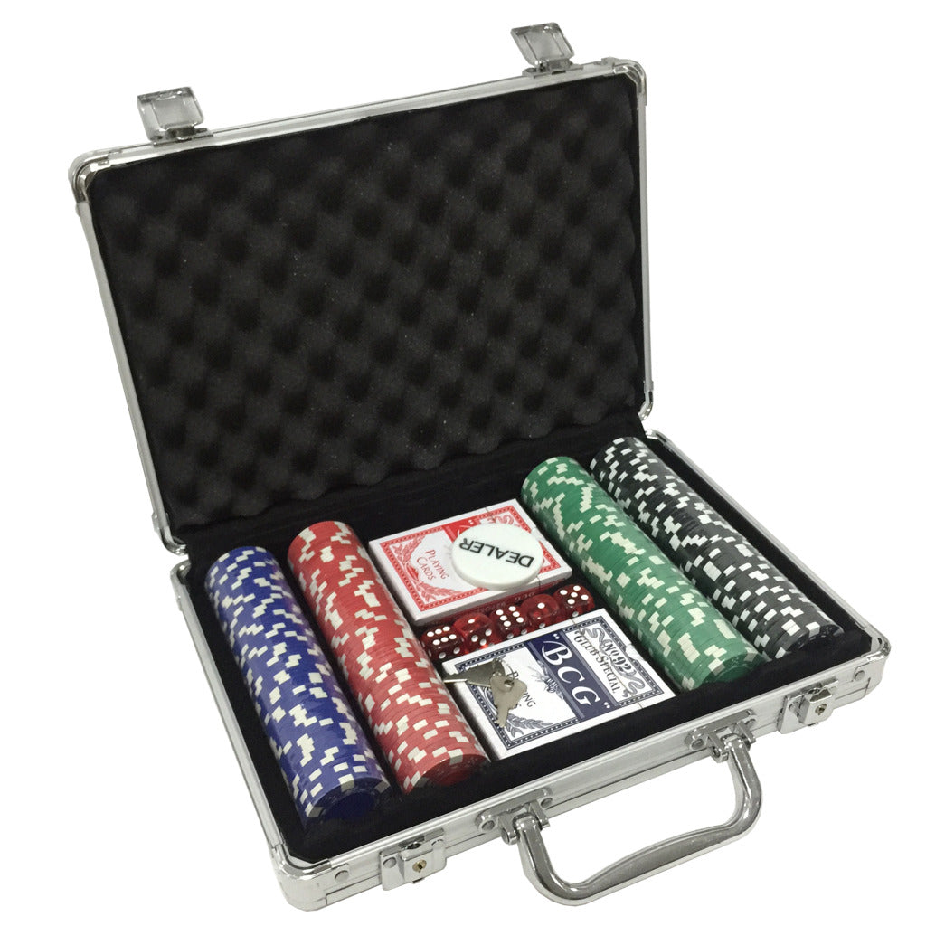 Clown Games - Poker set in aluminium koffer